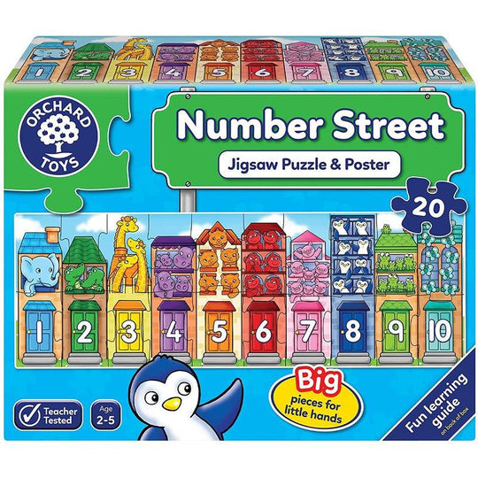 Number Street Jigsaw Puzzle