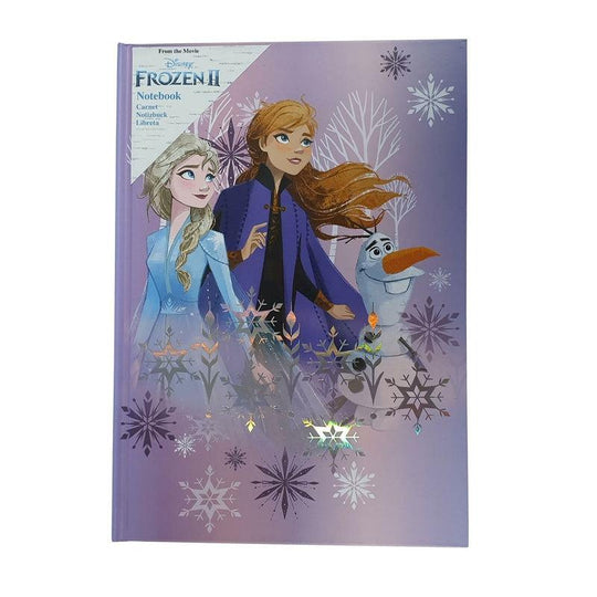 Official Disney Frozen 2 Hardback A5 Notebook 200 Lined Pages Notepad