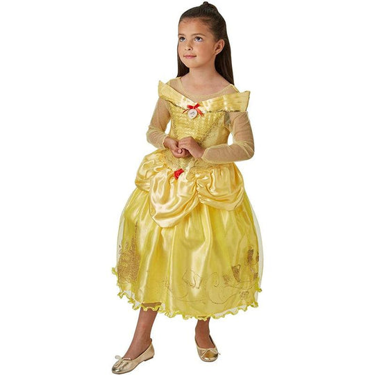 Official Disney Princess Belle Ballgown Girls Costume