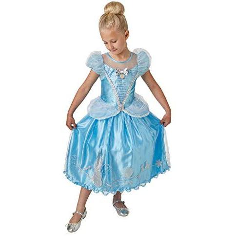 Official Disney Princess Cinderella Ballgown Girls Costume, Childs Size Large Age 7-8 Years