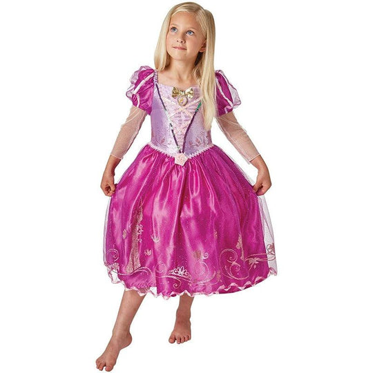 Official Disney Princess Rapunzel Ballgown Girls Costume