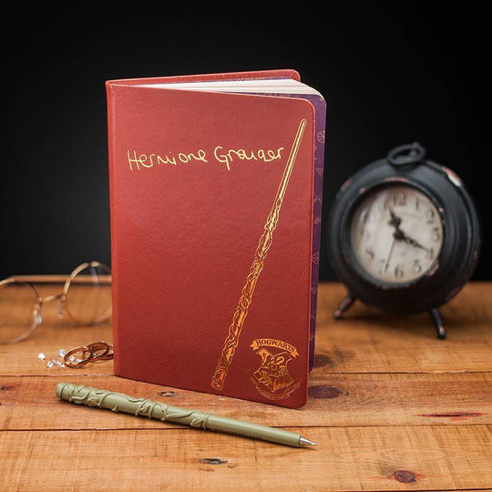 Official Harry Potter Hermione Notebook & Wand Pen