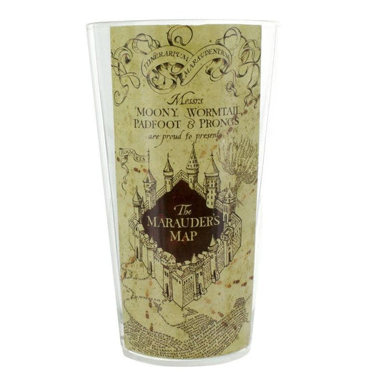 Official Harry Potter Marauders Map Drinking Glass