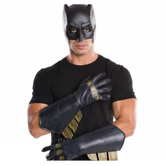 Officially Licensed Batman Adult Gauntlets Gloves Fancy Dress Accessory