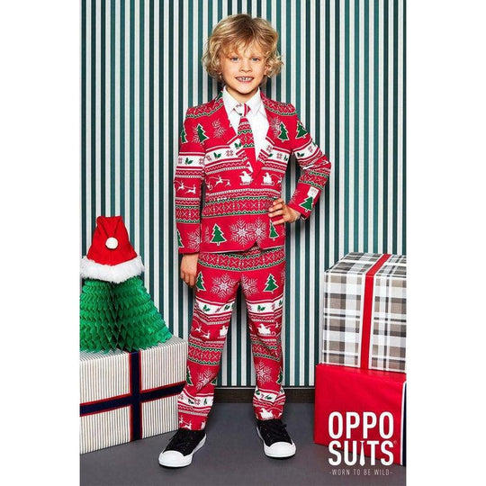 Opposuits Boys Winter Wonderland Christmas Suit