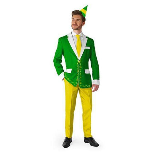 Opposuits Suitmeister Men's Elf The Movie Christmas Suit