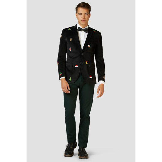 Opposuits X-mas Icons Men's Black Christmas Blazer