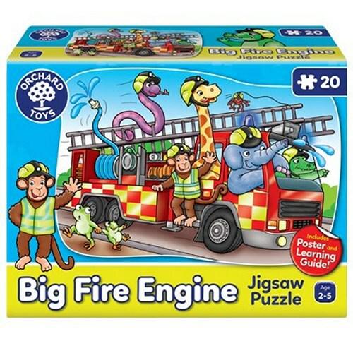 Orchard Toys Big Fire Engine Children's Pre-School Jigsaw Puzzle