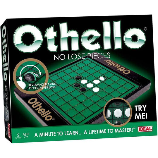 Othello No Lose Pieces Edition Classic Strategy Game - Revolving Playing Pieces!