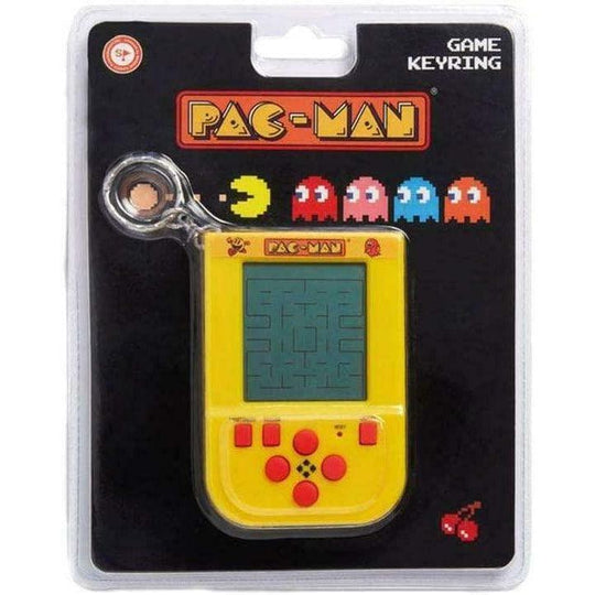 Pac-Man Keyring Arcade Game Mini LCD Retro Handheld Novelty Gift Keychain