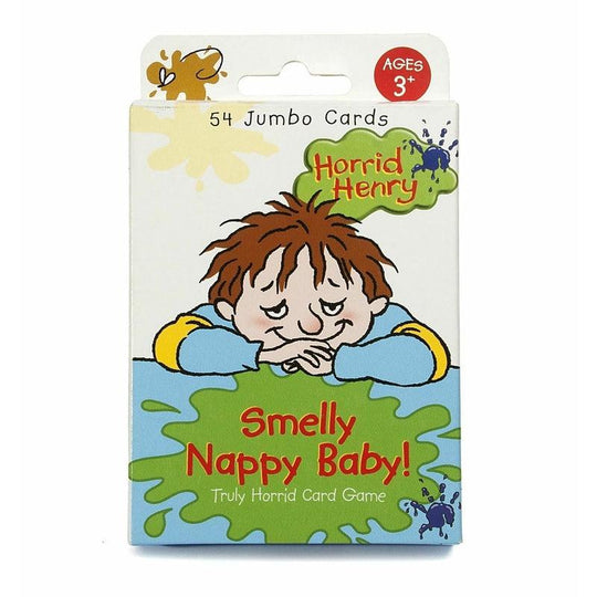 Paul Lamond Horrid Henry Smelly Nappy Jumbo Childrens Memory Snap Card Game
