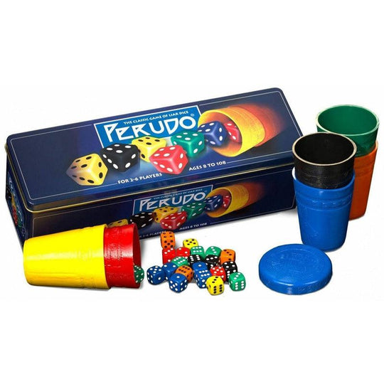 Paul Lamond Perudo In A Tin Liar Dice Game - PLG3370