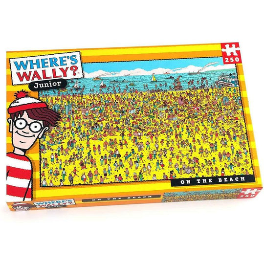 Paul Lamond Where's Wally On The Beach Puzzle 250 Piece Jigsaw