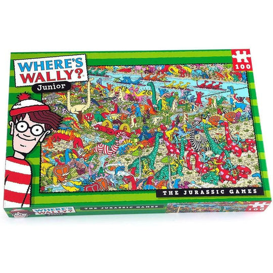 Paul Lamond Where's Wally The Jurassic Games 100 Piece Jigsaw Puzzle