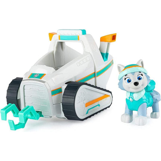 Paw Patrol Everests Snow Plough Vehicle with Collectible Figure
