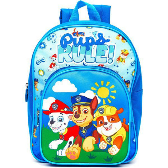 Paw Patrol 'Pups Rule' Ramsey Arch Pocket Backpack School Nursery Bag
