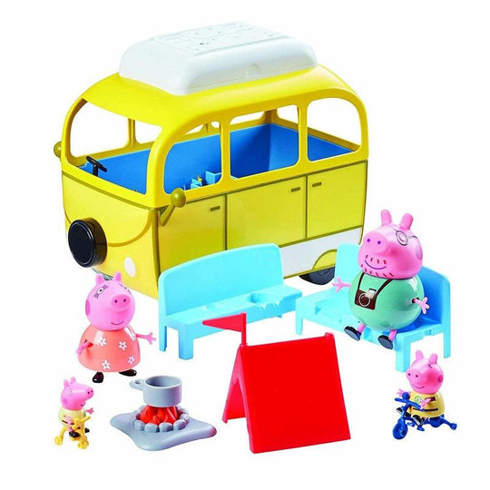 Peppa Pig Camping Trip Playset With 4 Articulated Figures