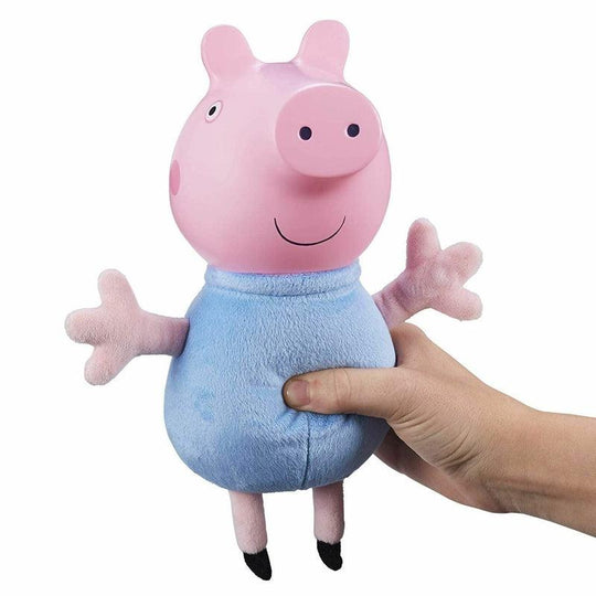 Peppa Pig Glow Friends Talking Glow George Plush Figure