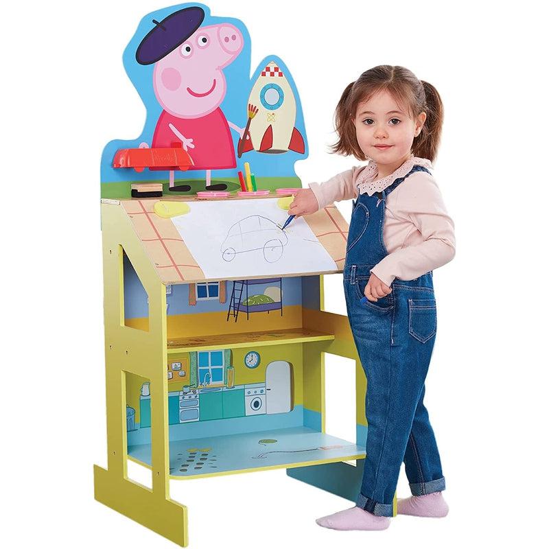 Peppa Pig Play & Draw Wooden Easel The Online Toy Store