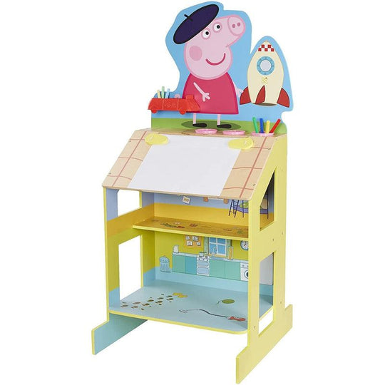 Peppa Pig Play & Draw Wooden Easel