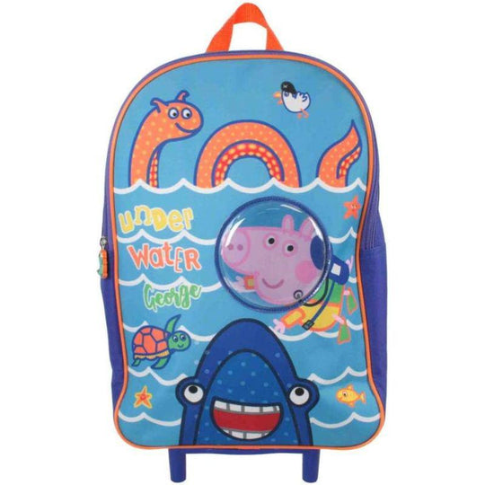 Peppa Pig Under Water George Trolley Bag