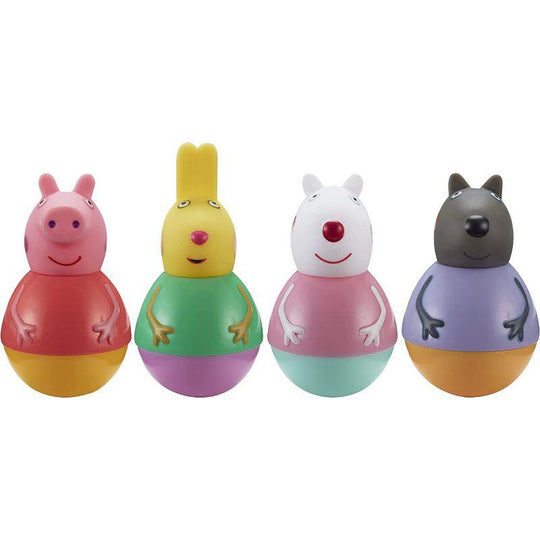 Peppa Pig Weebles Peppa & Friends 4 Toy Figure Pack