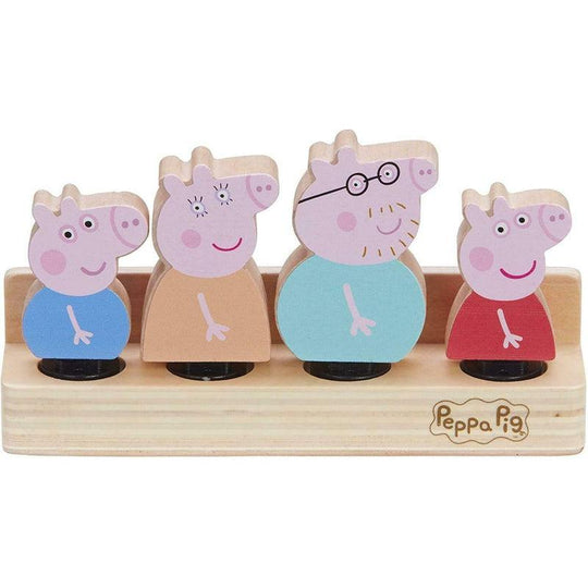 Peppa Pig Wooden Family Figures Toy Pack