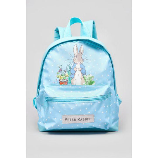 Peter Rabbit Polka Dot Roxy Front Pocket Backpack School Nursery Bag