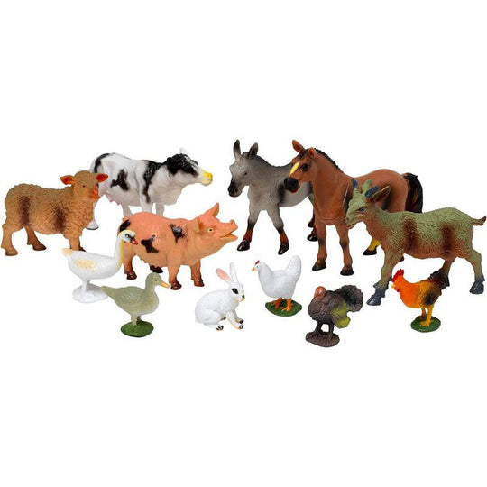 Peterkin My Farm Toy Figure 12 Piece Farm Animal Playset