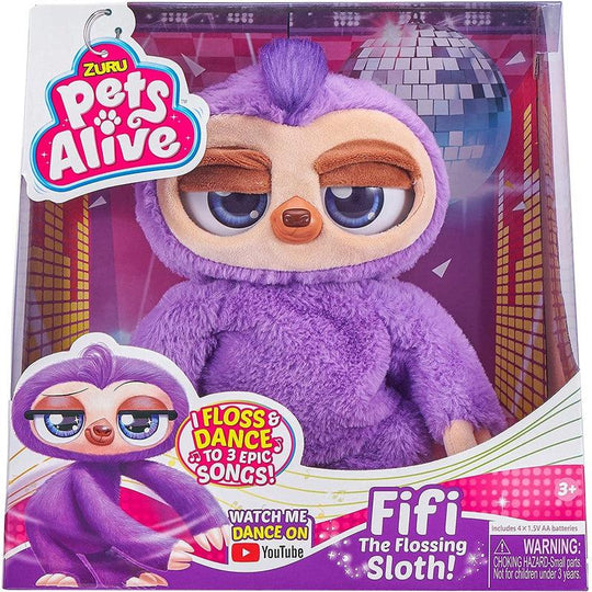 Pets Alive Fifi The Flossing Sloth