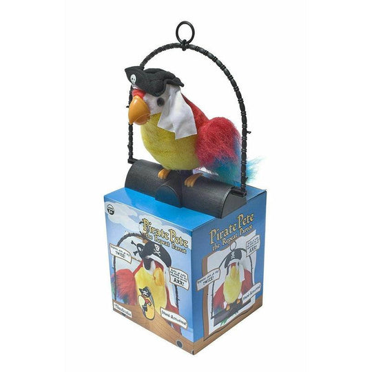 Pirate Pete The Repeat Parrot Animated Talking Says What You Speak