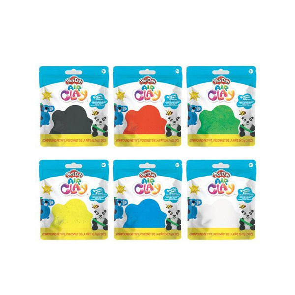 Play Doh Air Clay Colours Kit Pack of 6