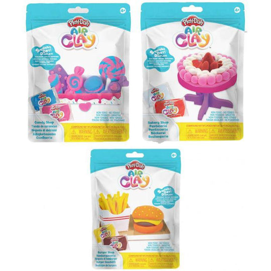 Play-Doh Air Clay Foodie Kit Pack of 3