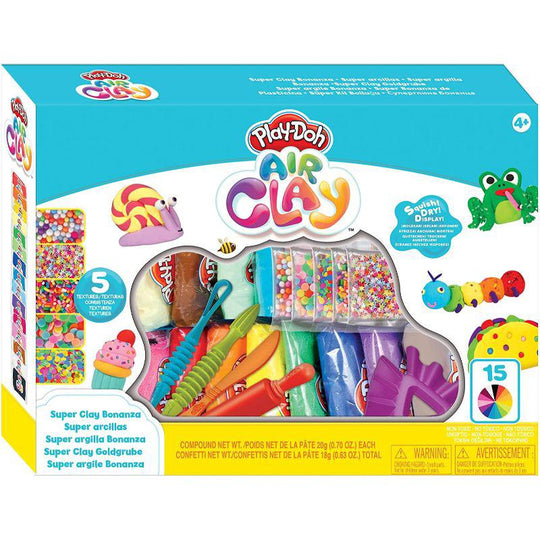 Play-Doh Air Clay Super Clay Bonanza Sculpting Set