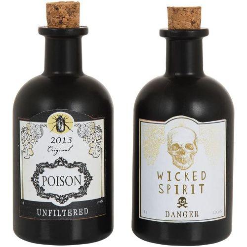 Poison Bottle Fancy Dress Costume Prop Accessory (1 Supplied)