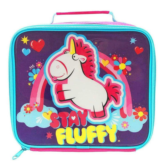 Polar Gear Despicable Me Fluffy Unicorn Insulated Lunch Bag