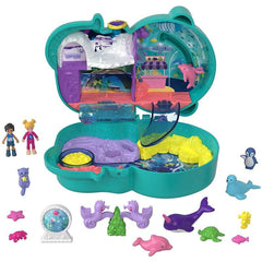 Polly Pocket Big World Otter Aquarium Micro Dolls Playset The Online Toy Store