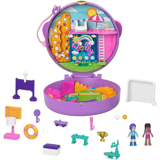 Polly Pocket Big World Soccer Squad Compact Toy