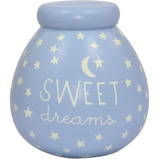 Pot of Dreams Ceramic Money Box Baby Boy (Glow in the Dark)