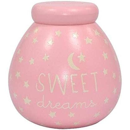 Pot of Dreams Ceramic Money Box Baby Girl (Glow in the Dark)