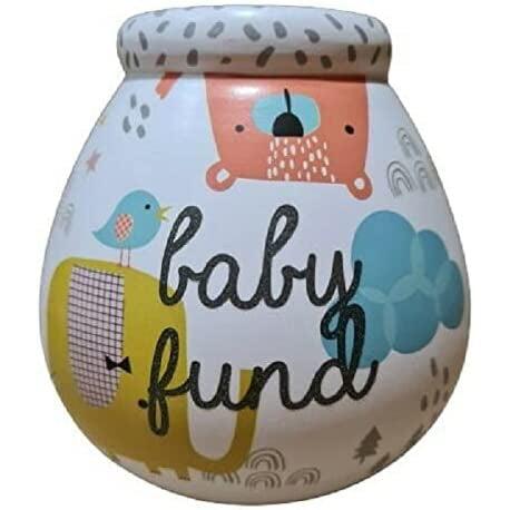 Pot of Dreams Ceramic Money Box Baby (Modern)