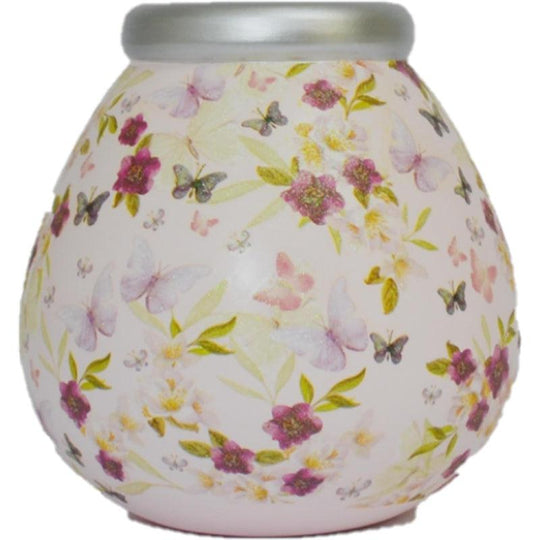 Pot of Dreams Ceramic Money Box Butterfly Floral