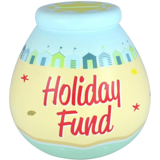 Pot of Dreams Ceramic Money Box Holiday Fund