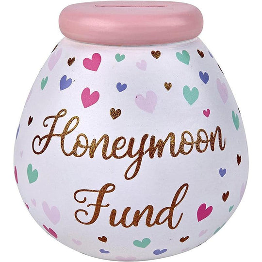Pot of Dreams Ceramic Money Box Honeymoon