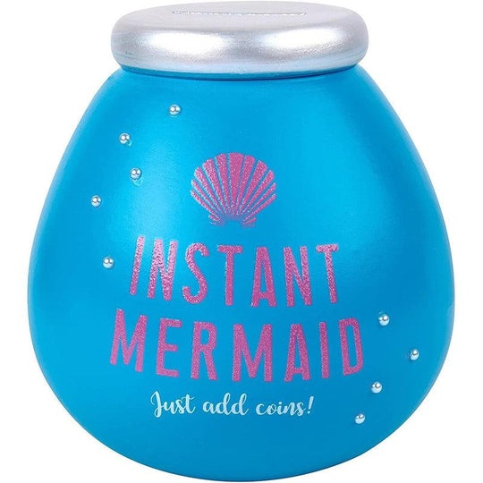 Pot of Dreams Ceramic Money Box Mermaid
