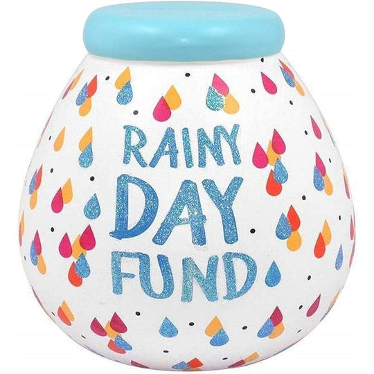 Pot of Dreams Ceramic Money Box Rainy Day Fund