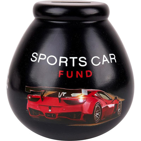 Pot of Dreams Ceramic Money Box Sports Car Fund
