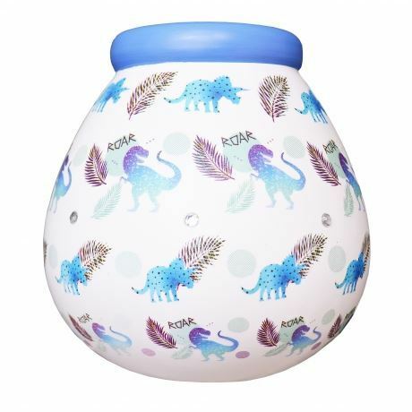 Pot of Dreams Dinosaur Roar Ceramic Money Box