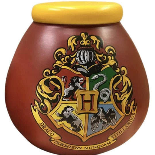 Pot of Dreams Harry Potter Burgundy Crest Ceramic Money Box