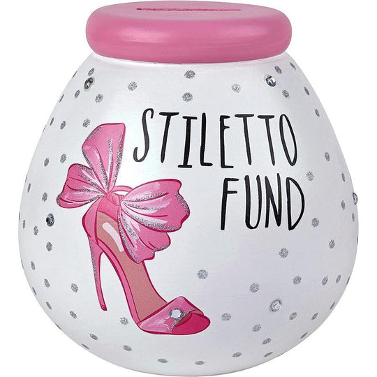 Pot of Dreams Stilletto Fund Money Box